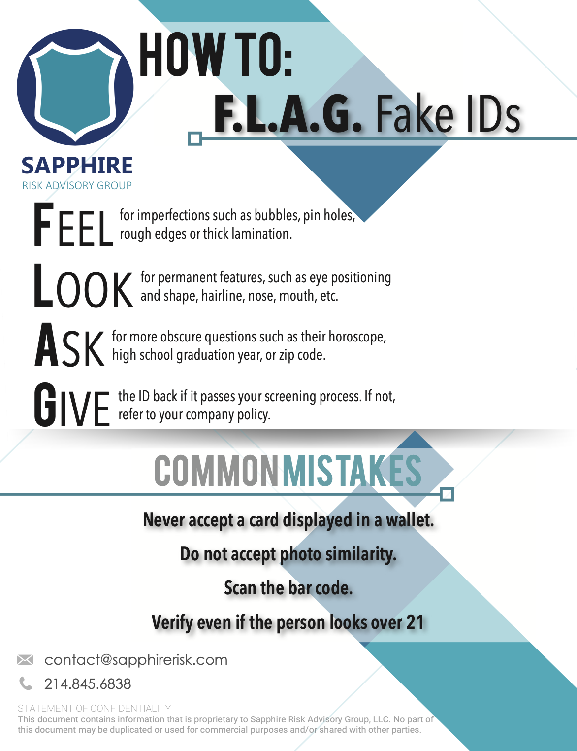 F.L.A.G. Fake IDs